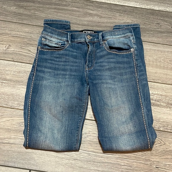 Express Denim Skinny Jeans